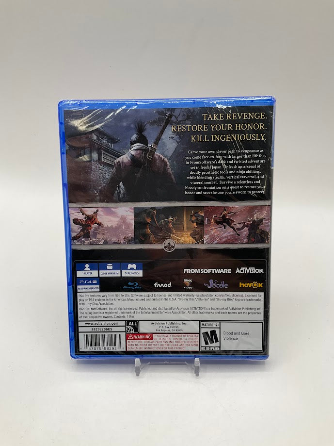 Sekiro Shadows Die Twice Playstation 4 Sealed