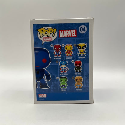 Blue Stealth Iron Man Funko Pop! Marvel #04 Rico Miccon Comic Con