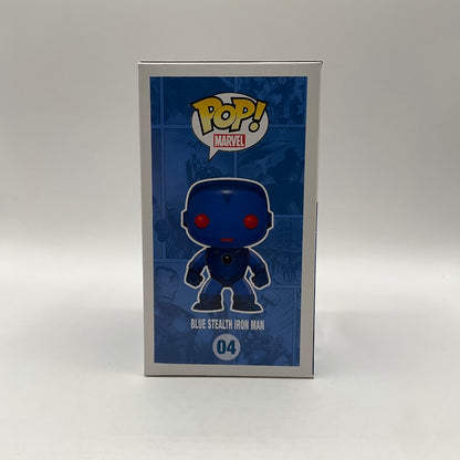 Blue Stealth Iron Man Funko Pop! Marvel #04 Rico Miccon Comic Con