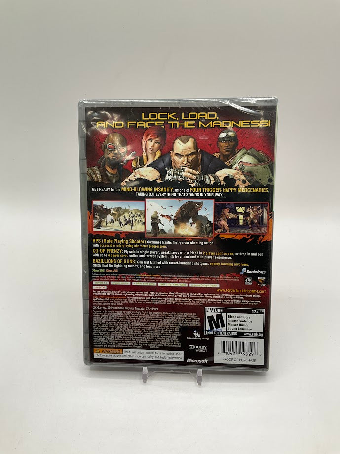 Borderlands [Platinum Hits] Xbox 360 Sealed