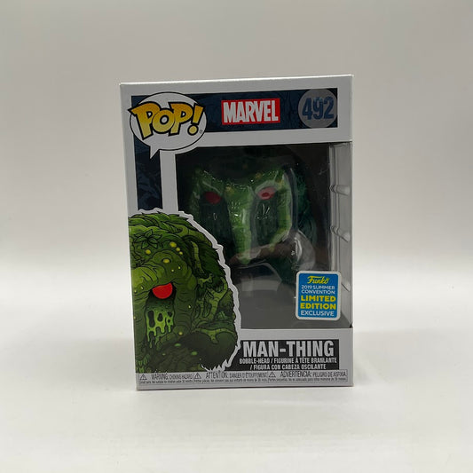 Man-Thing Funko Pop! Marvel #492 2019 Summer Convention
