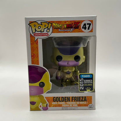 Golden Frieza Funko Pop! Dragon Ball Resurrection F #47 2015 Summer Convention