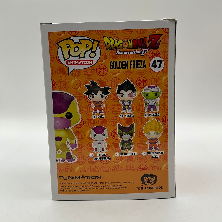 Golden Frieza Funko Pop! Dragon Ball Resurrection F #47 2015 Summer Convention