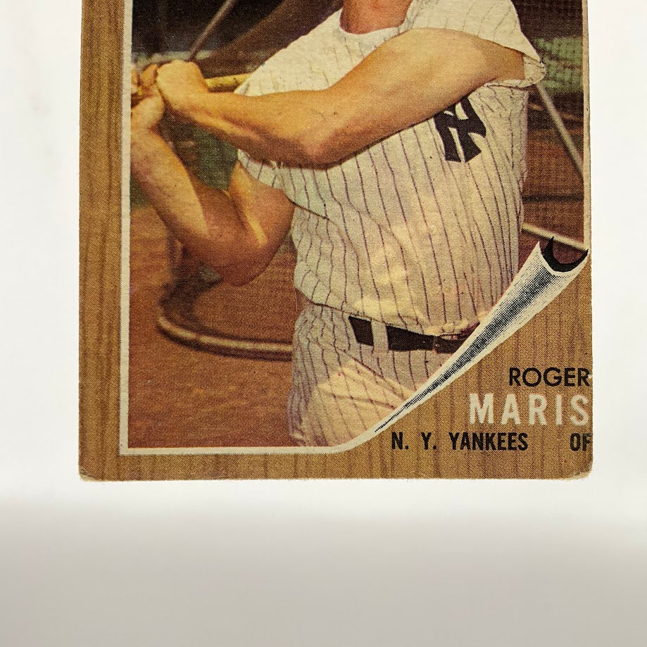 Roger Maris 1962 Topps #1 New York Yankees GD #1 - Collector Store LLC