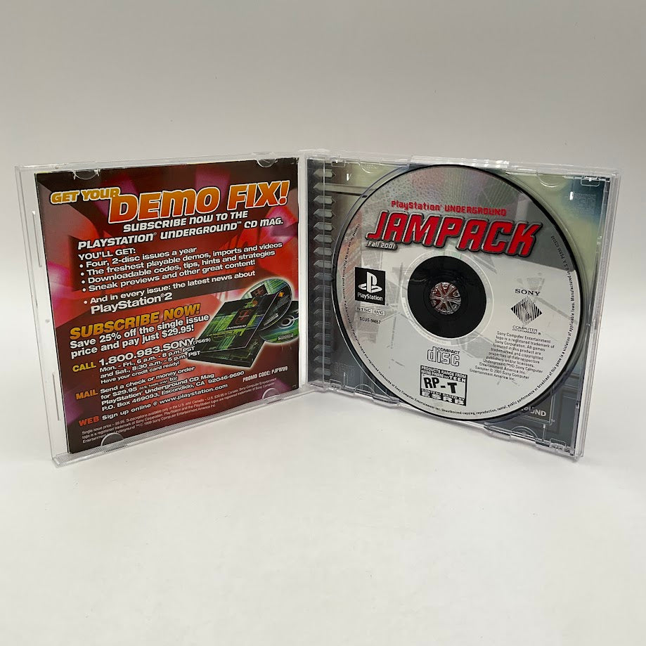 PlayStation Underground Jampack Winter 99 Playstation Used