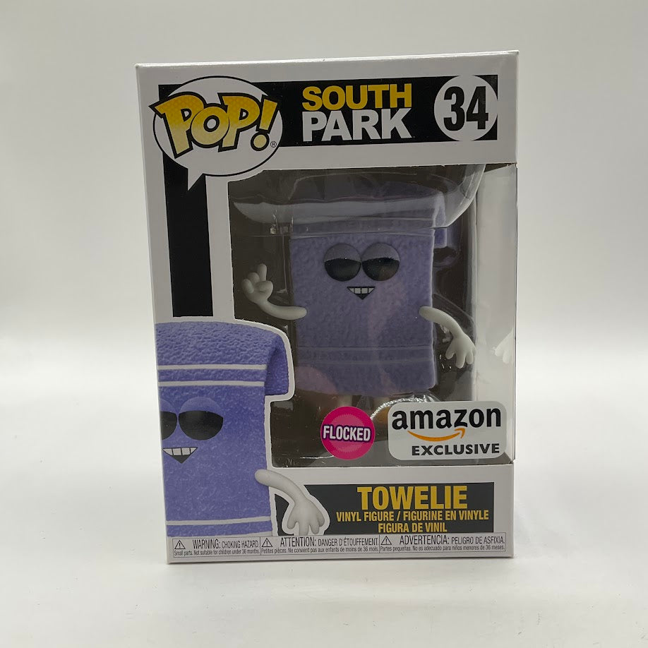 Towelie Funko Pop! South Park #34 Flocked Amazon Exclusive