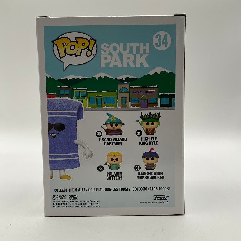 Towelie Funko Pop! South Park #34 Flocked Amazon Exclusive