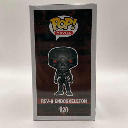Rev-9 Endoskeleton Funko Pop! Terminator Dark Fate #820 with Gabriel Luna Auto
