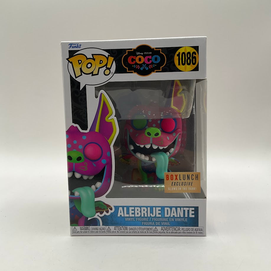 Alebrije Dante Funko Pop! Coco #1086 GITD Box Lunch Exclusive