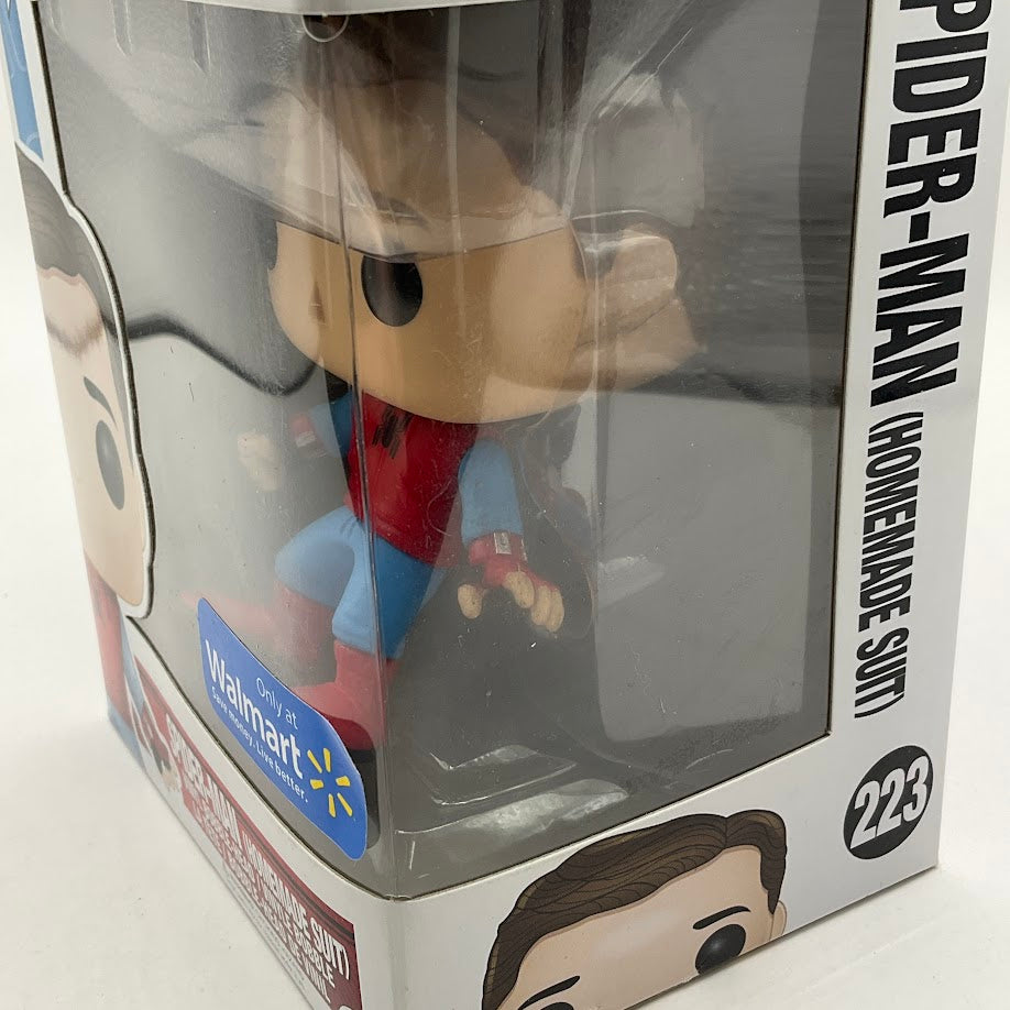 Spider-Man (Homemade Suit) Funko Pop! Spider-Man Homecoming #223 Walmart