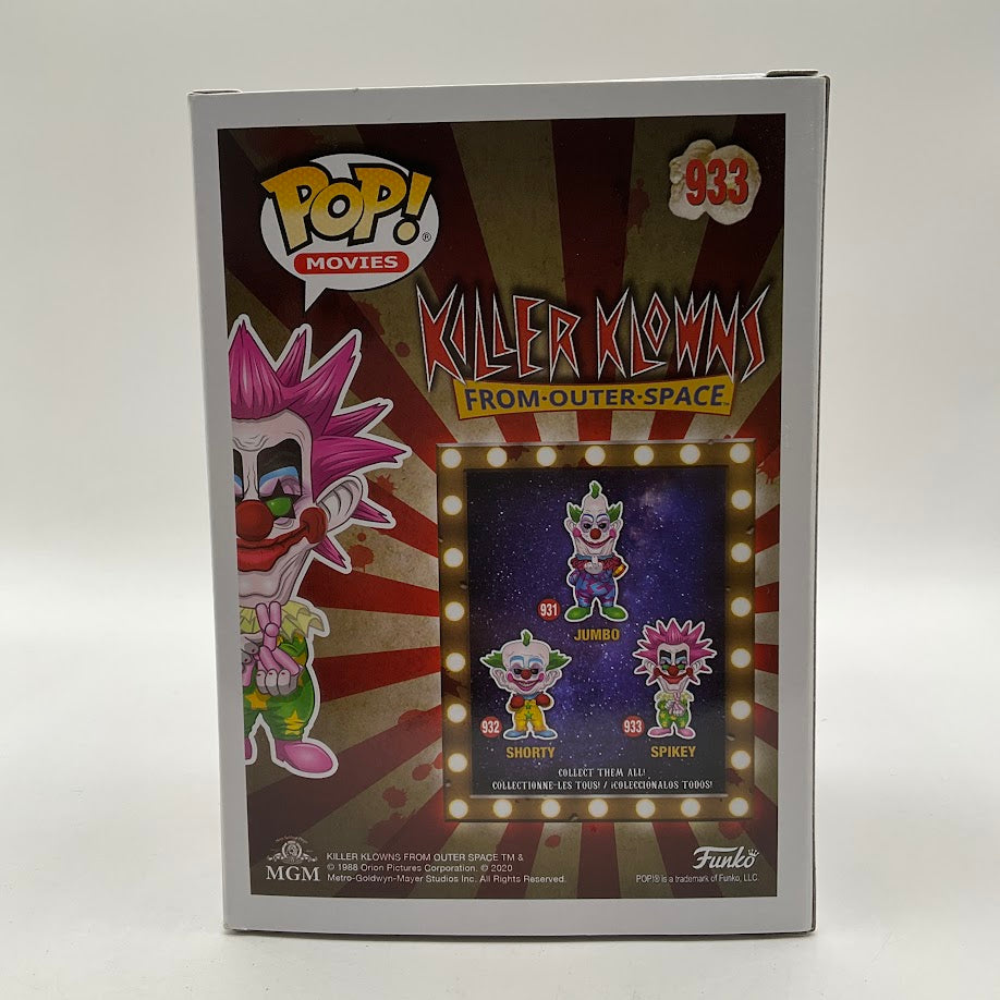 Spikey Funko Pop! Killer Klowns From Outer Space #933