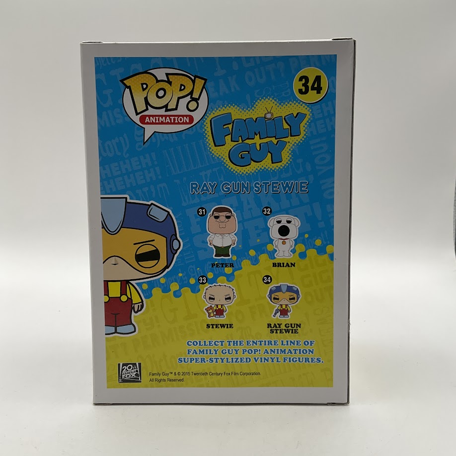Ray Gun Stewie Funko Pop! Family Guy #34