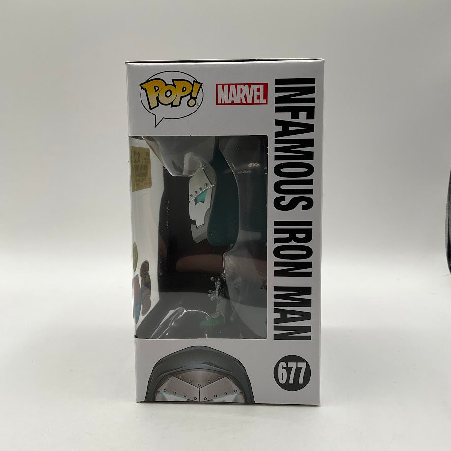 Infamous Iron Man Funko Pop! Marvel #677 GITD PX ComicFest