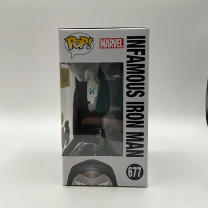 Infamous Iron Man Funko Pop! Marvel #677 GITD PX ComicFest