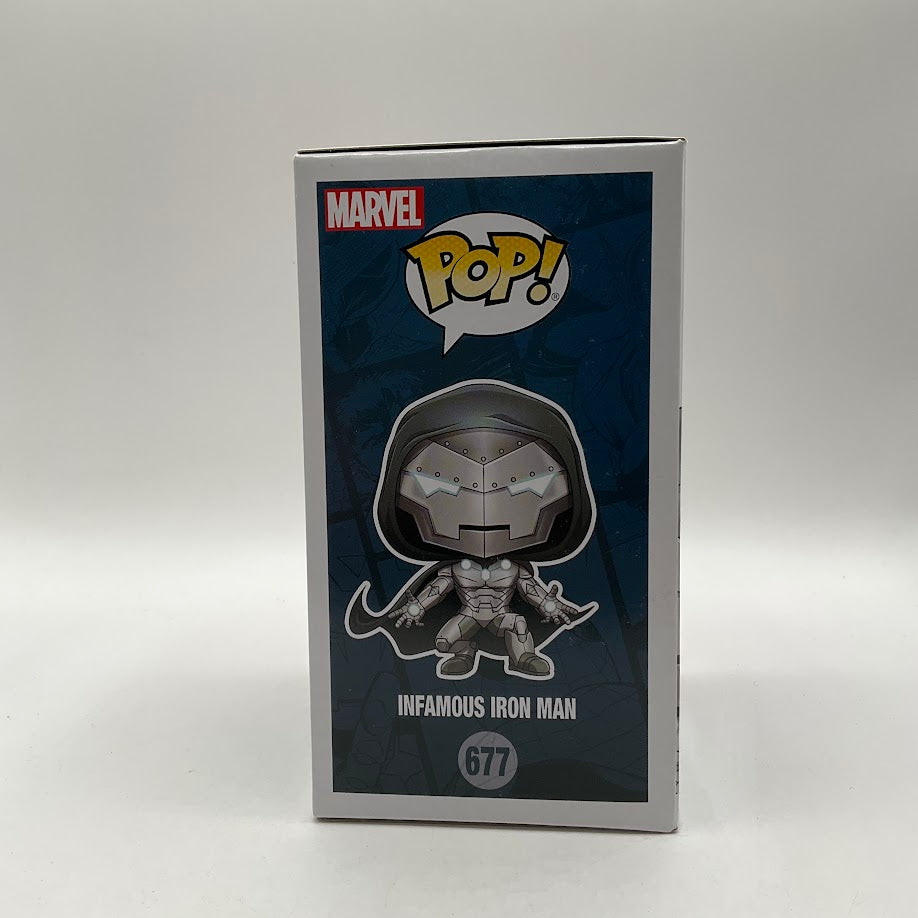 Infamous Iron Man Funko Pop! Marvel #677 GITD PX ComicFest