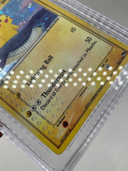 Pikachu Pokemon POP Series 5 Inverted Back Error Cosmic Holo #12 CGC 6