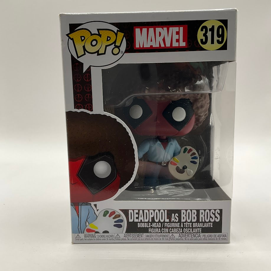 Deadpool as Bob Ross Funko Pop! Marvel #319