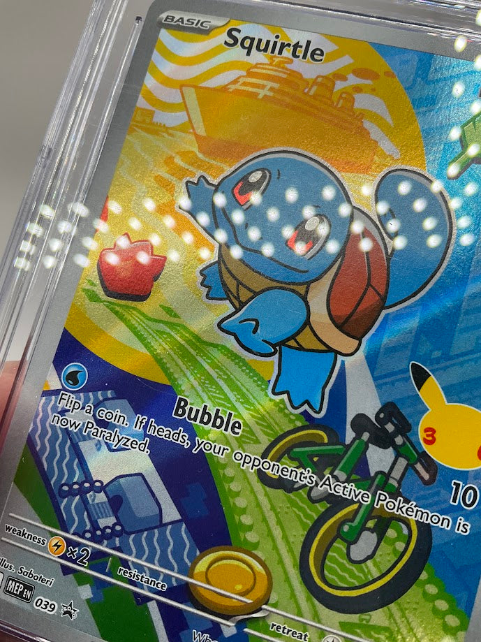 Squirtle Pokemon First Partner Illustration Collection Series 1 #039 CGC 9.5