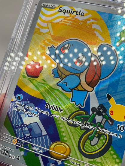 Squirtle Pokemon First Partner Illustration Collection Series 1 #039 CGC 9.5