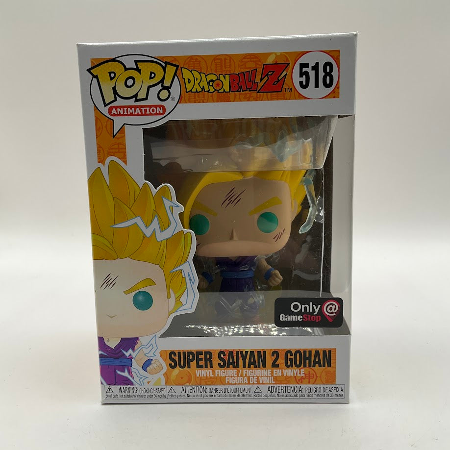Super Saiyan 2 Gohan Funko Pop! Dragon Ball Z #518 GameStop