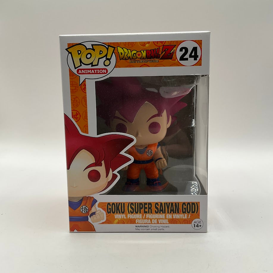 Goku (Super Saiyan God) Funko Pop! Dragon Ball Z Battle of Gods #24