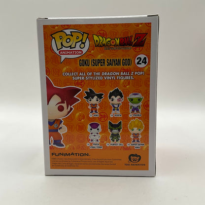 Goku (Super Saiyan God) Funko Pop! Dragon Ball Z Battle of Gods #24
