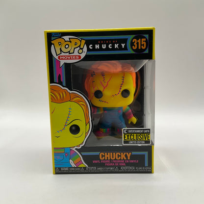 Chucky (Blacklight) Funko Pop! Bride of Chucky #315 Entertainment Earth