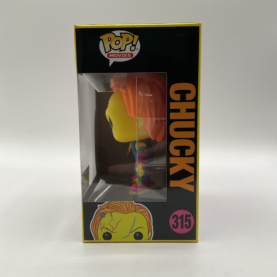 Chucky (Blacklight) Funko Pop! Bride of Chucky #315 Entertainment Earth