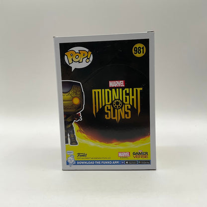 Iron Man Funko Pop! Midnight Suns #981 GITD Chase Limited Edition 2K