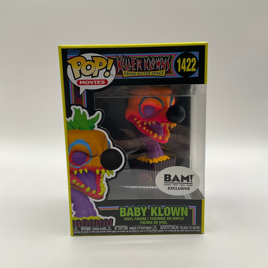 Baby Klown (Blacklight) Funko Pop! Killer Klowns From Outer Space #1422 BAM!
