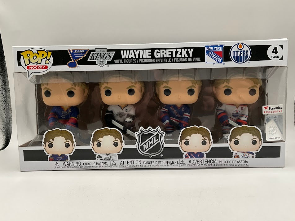 Wayne Gretzky Funko Pop! NHL 4 Pack Fanatics Exclusive
