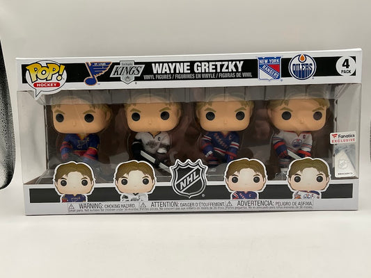 Wayne Gretzky Funko Pop! NHL 4 Pack Fanatics Exclusive