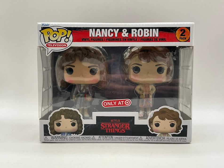 Nancy & Robin Funko Pop! Stranger Things 2 Pack Target Exclusive