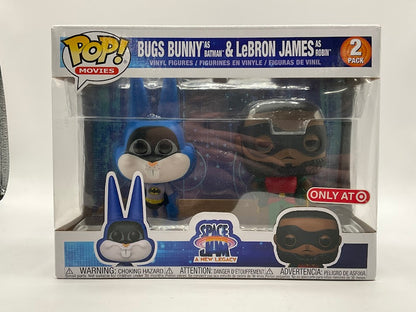 Bugs Bunny as Batman & LeBron James as Robin Funko Pop! Space Jam 2 Pack Target