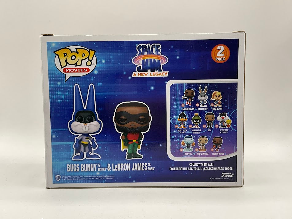 Bugs Bunny as Batman & LeBron James as Robin Funko Pop! Space Jam 2 Pack Target、Funko、kayou