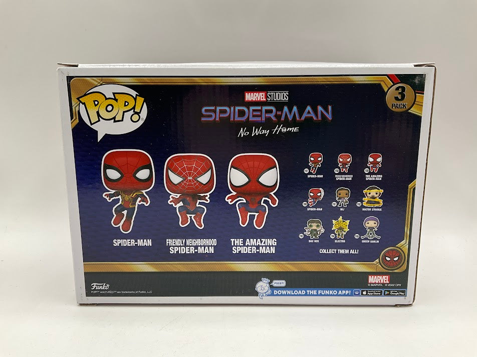 Spider-Man / Friendly Neighborhood / Amazing Funko Pop! 3 Pack Amazon
