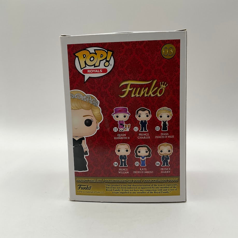 Diana (Princess of Wales) Funko Pop! Royals #03