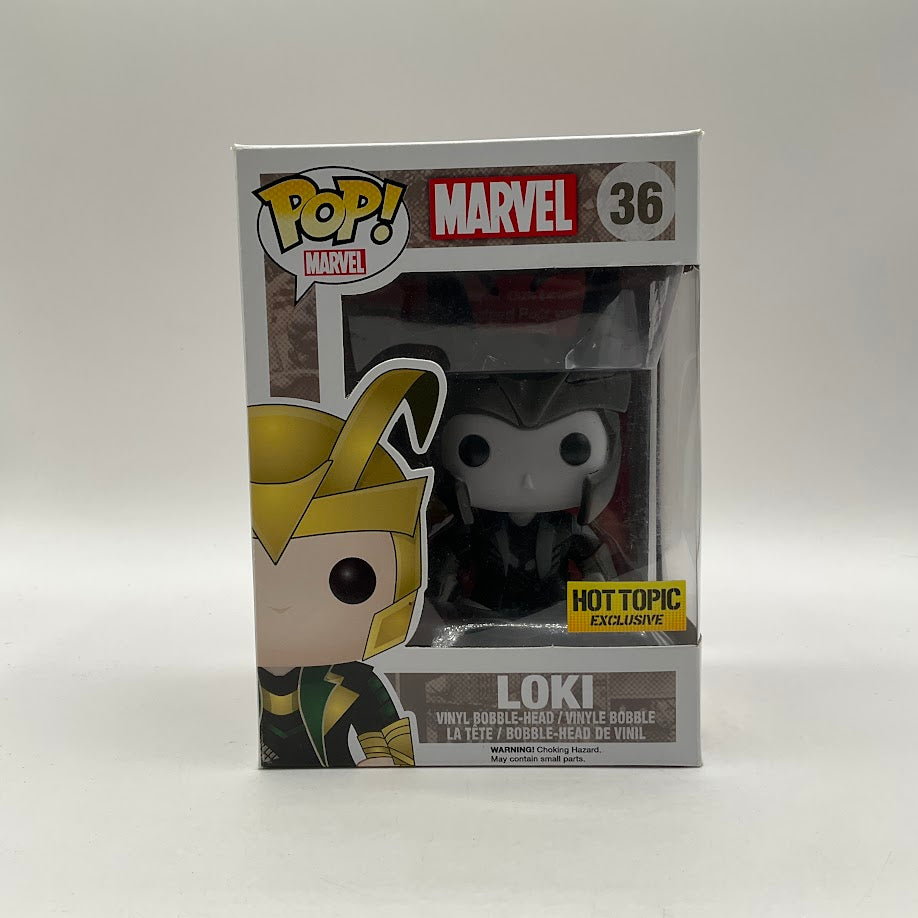 Loki Funko Pop! Marvel #36 Hot Topic Exclusive