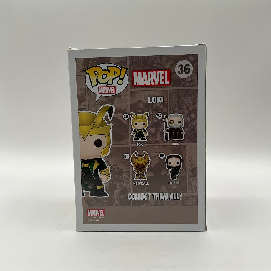 Loki Funko Pop! Marvel #36 Hot Topic Exclusive