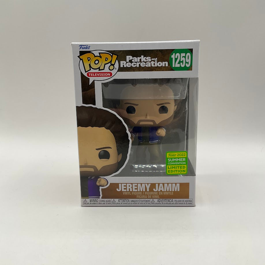 Jeremy Jamm Funko Pop! Parks & Recreation #1259 2022 Summer Convention