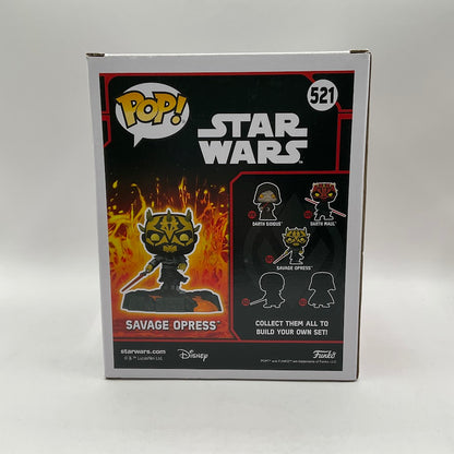Red Saber Series Vol. 1 Savage Opress Funko Pop! Star Wars #521 GITD GameStop