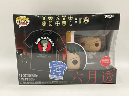 Ghoul Investigator Funko Pop! & Tee Tokyo Ghoul GameStop Exclusive Size M