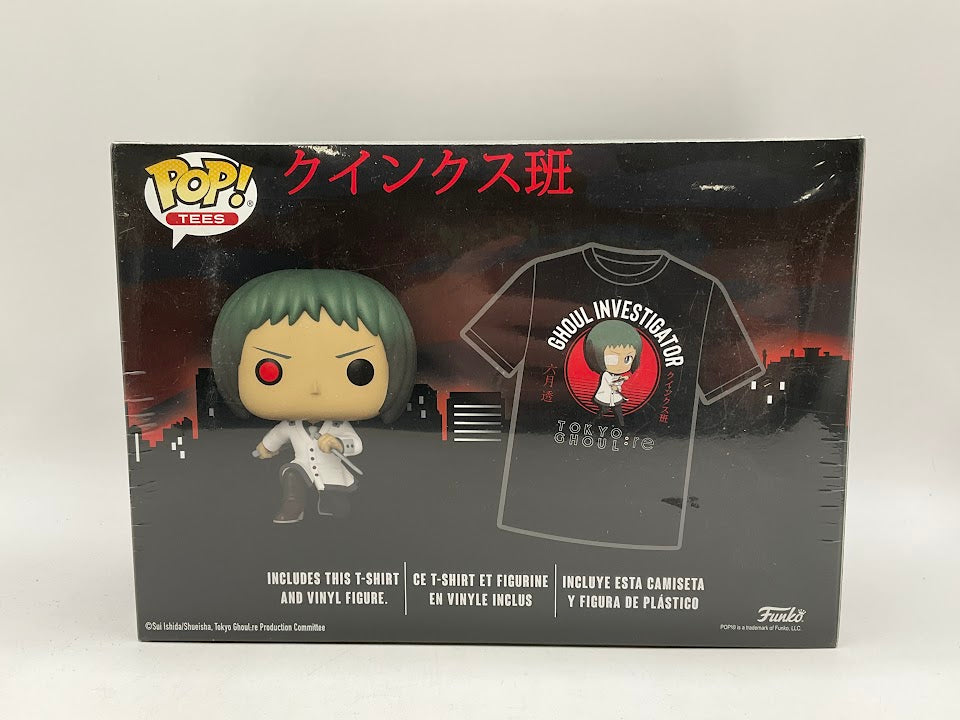 Ghoul Investigator Funko Pop! & Tee Tokyo Ghoul GameStop Exclusive Size M