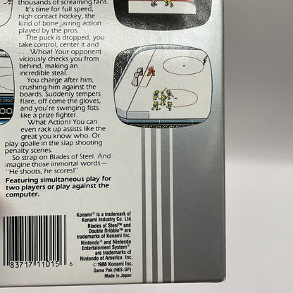 Blades of Steel NES CIB