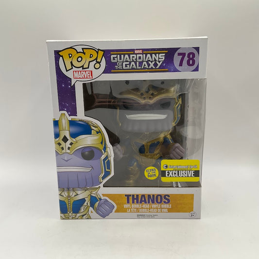 Thanos Funko Pop! Guardians of the Galaxy #78 GITD Entertainment Earth