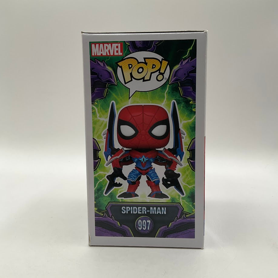 Spider-Man Funko Pop! Marvel Mech Strike Monster Hunters GITD Chase Walmart