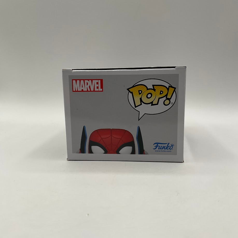 Spider-Man Funko Pop! Marvel Mech Strike Monster Hunters GITD Chase Walmart