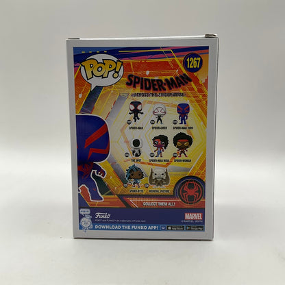 Spider-Man 2099 Funko Pop! Across the Spider-Verse GITD Entertainment Earth