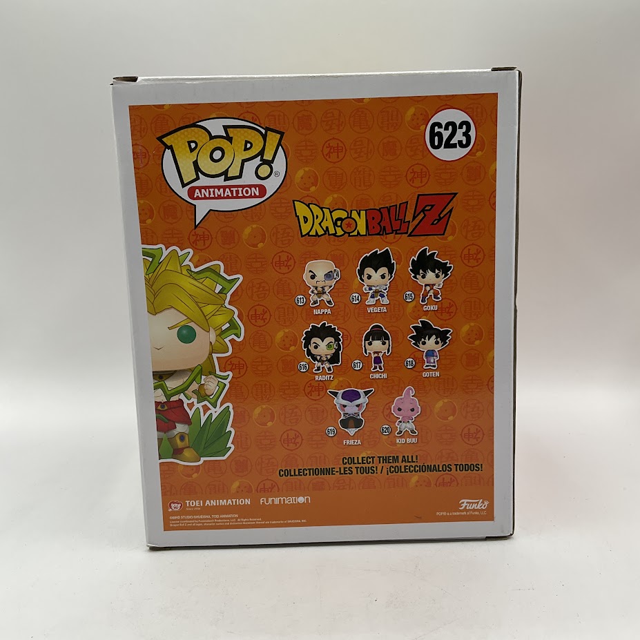 Legendary Super Saiyan Broly Funko Pop! #623 Galactic Toys GITD Chase 2019 DBZ