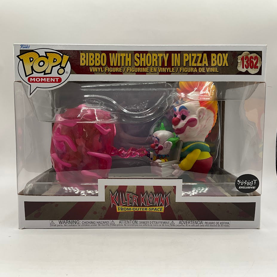 Bibbo with Shorty in Pizza Box Funko Pop! Killer Klowns From Outer Space #1362 Spirit、Funko、kayou
